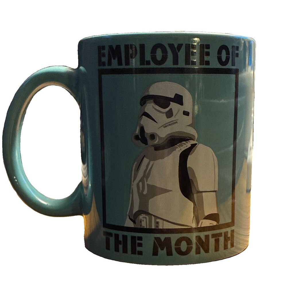 Star Wars Stormtrooper "Employee of the Month" 14 oz Blue Mug